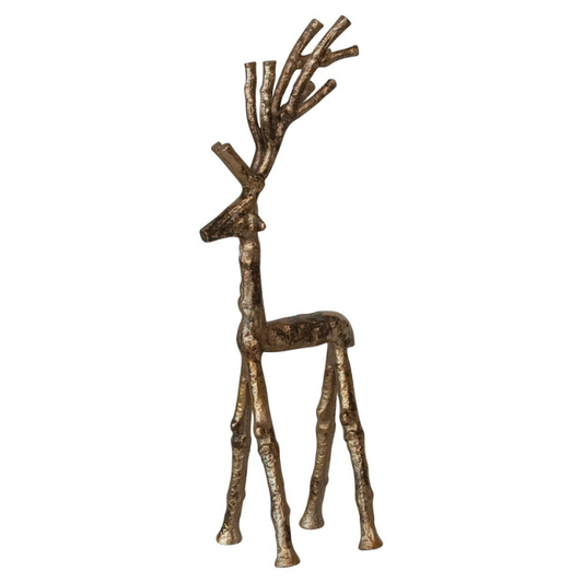 Cast Aluminum Twig Deer