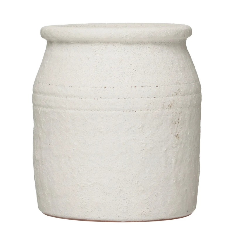 Distressed Coarse Terracotta Pot