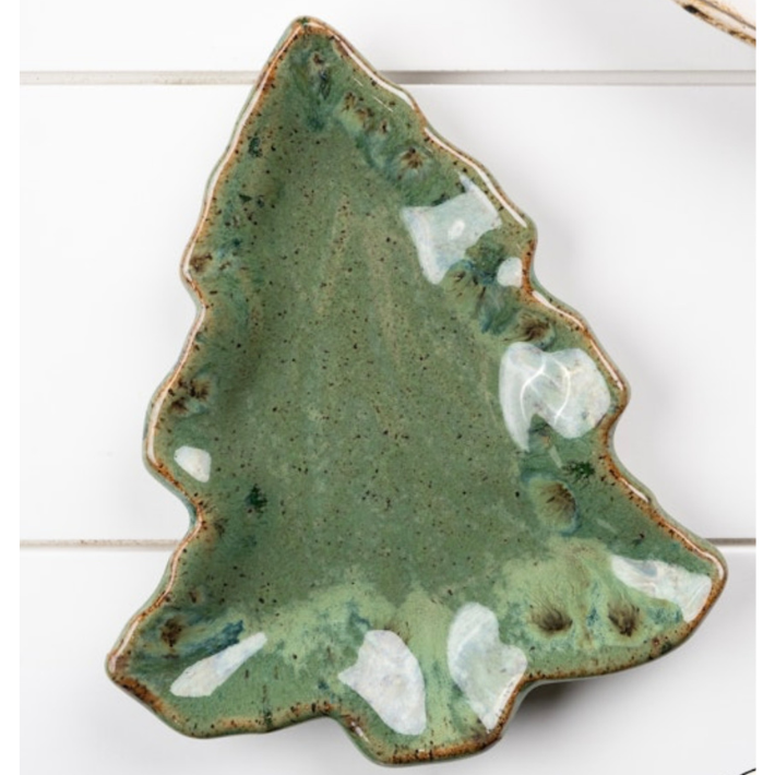 Ettab Pottery - Christmas Tree Dish