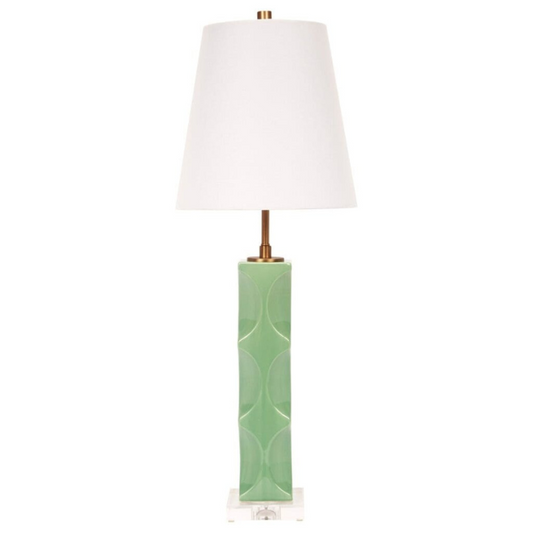 Green Ceramic Table Lamp