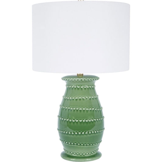 Green Ceramic Table Lamp