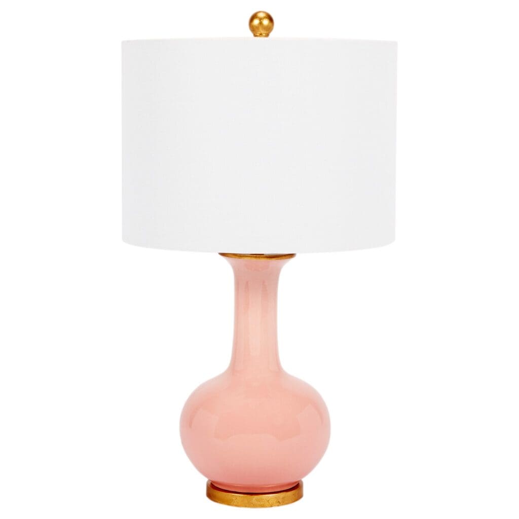 Blush Ceramic Table Lamp