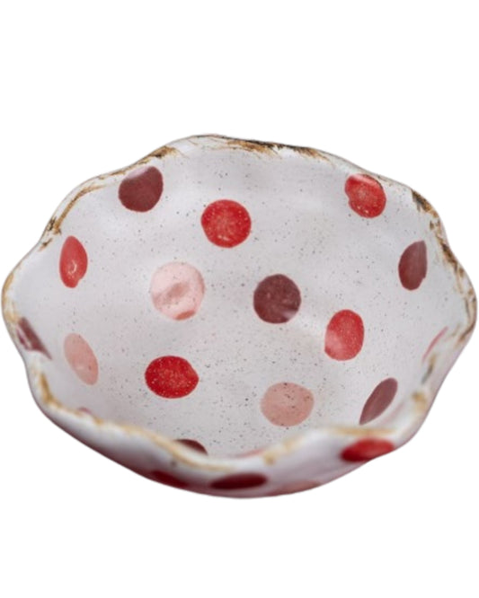 Etta B - Christmas Confetti Salsa Bowl