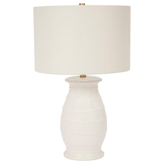 White Ceramic Table Lamp